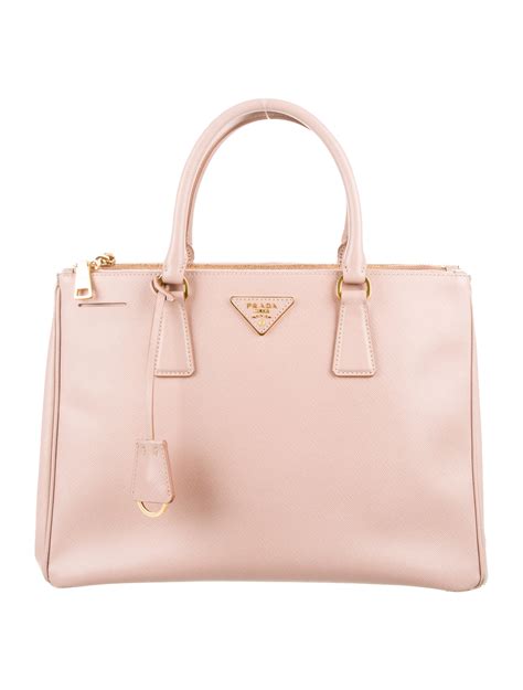 prada double saffiano medium pink